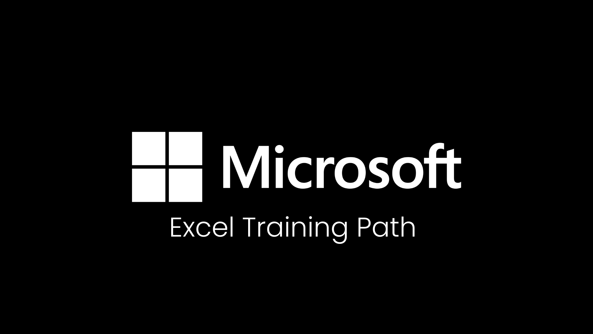 Microsoft Excel Training